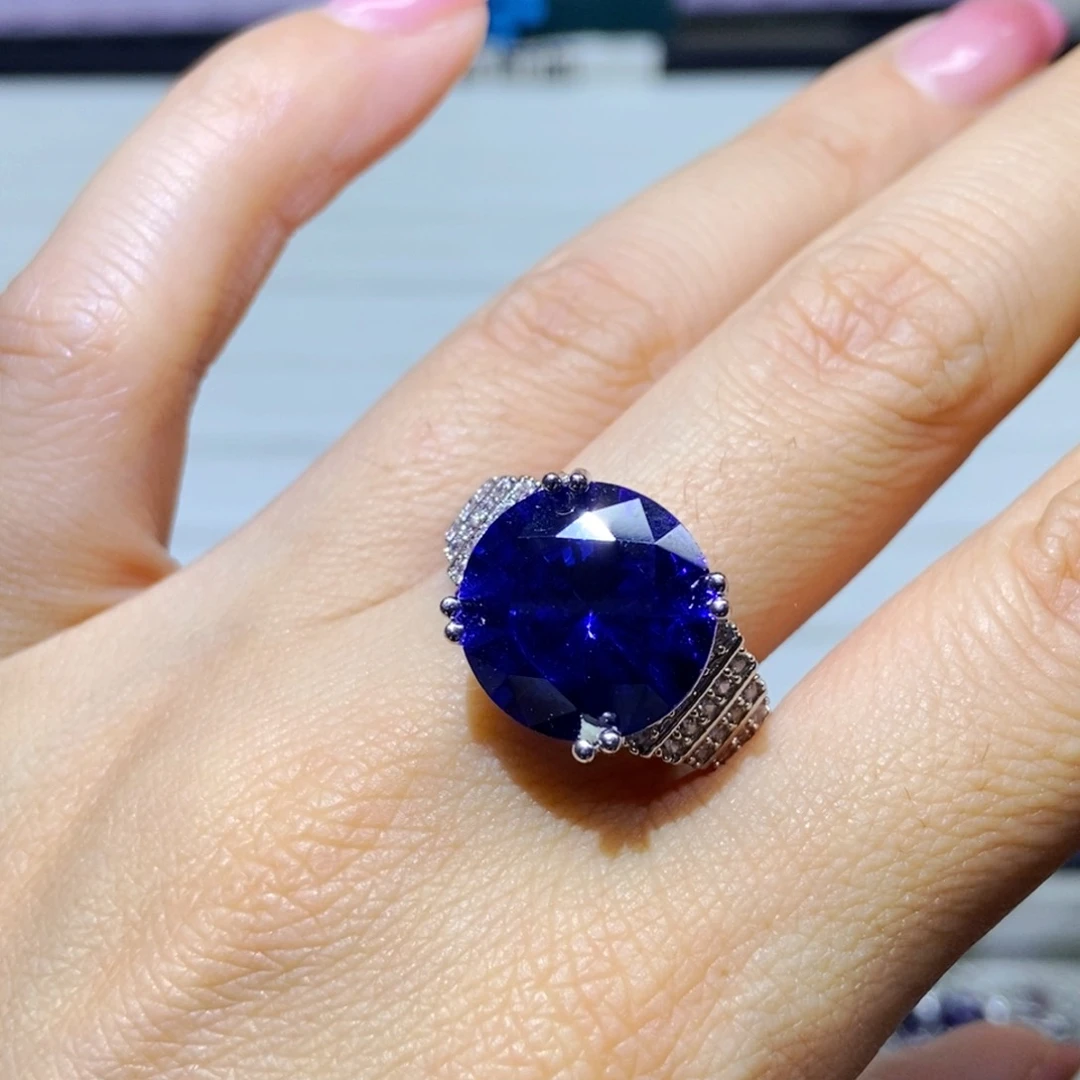 银S925镶嵌耳饰紫晶