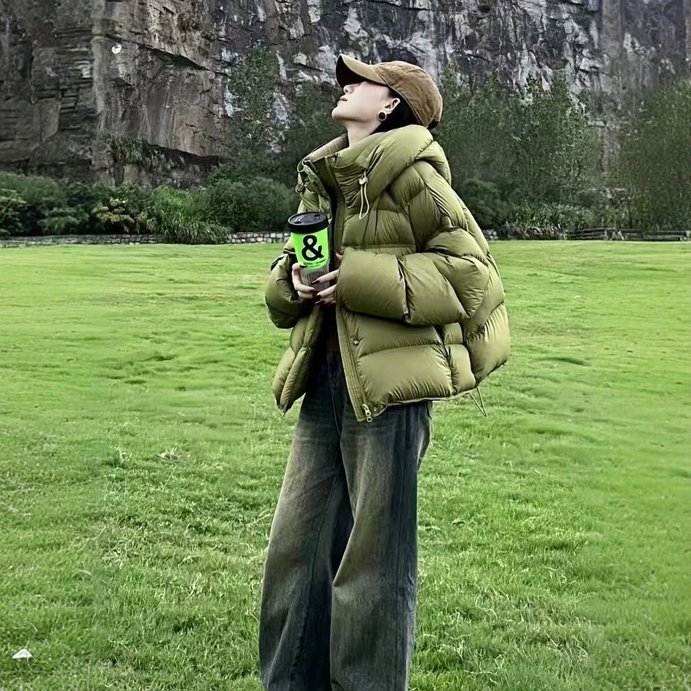 B3羽绒服中长款加厚冬季时尚百搭外穿保暖（非直播勿拍不发货）