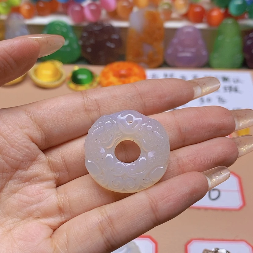 【闪购商品】玛瑙/玉髓颈饰未镶嵌静**语