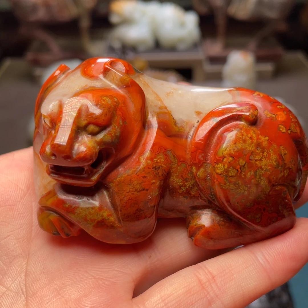 仁***者和田玉未镶嵌挂件