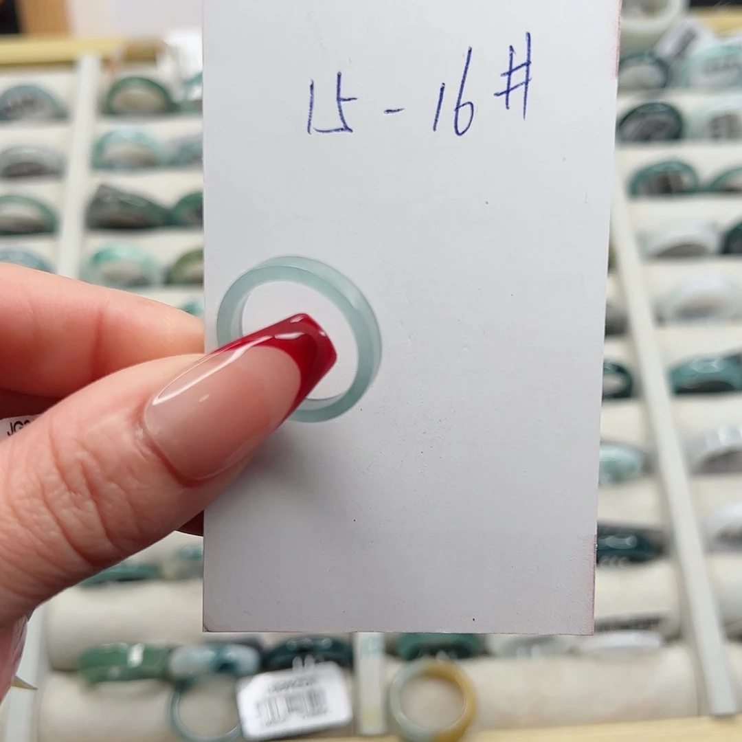 翡翠戒指未镶嵌戒指