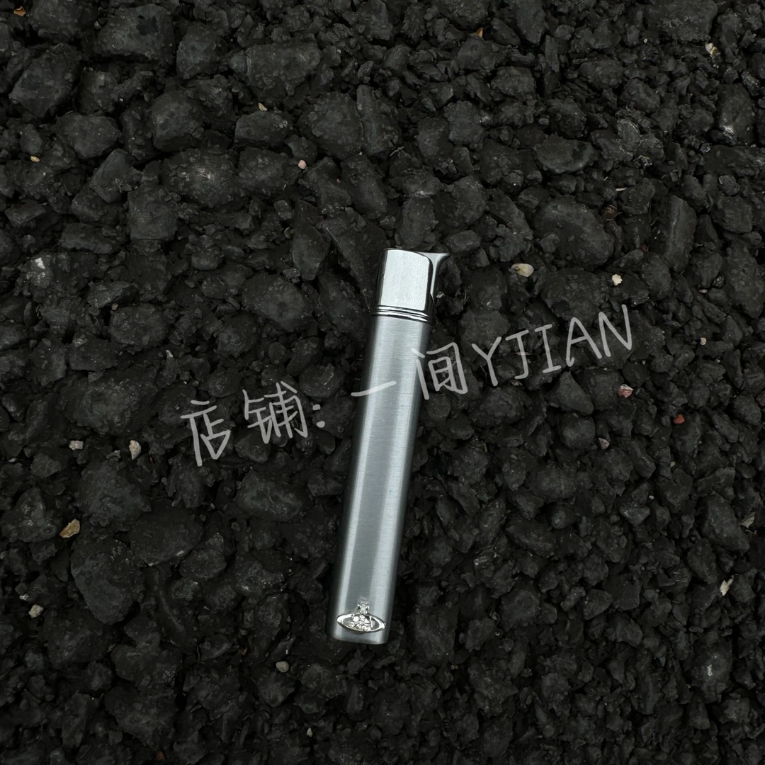 22号【一间】“vivi西大后”明火不防风金属打火机可充气礼盒包装送礼