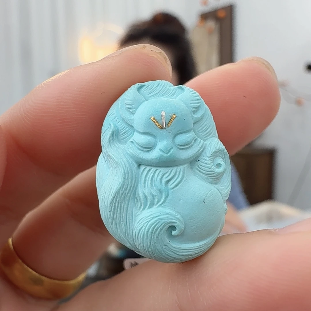 绿松石未镶嵌珠宝半成品