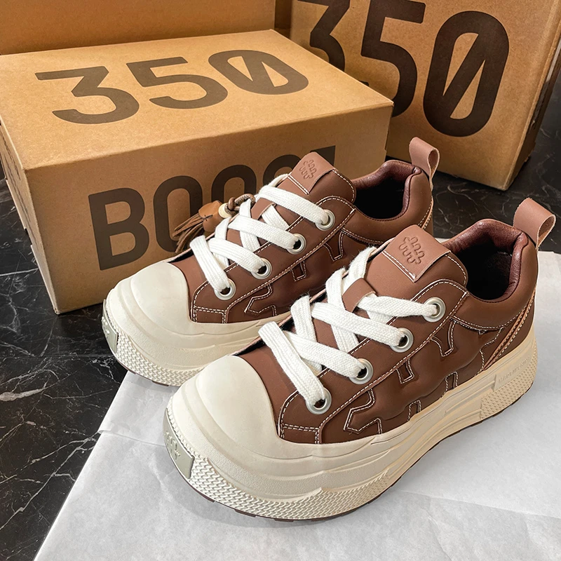 王鹤棣同款复古帆布鞋男女款2025冬季爆款梅花板鞋情侣厚底小脏鞋