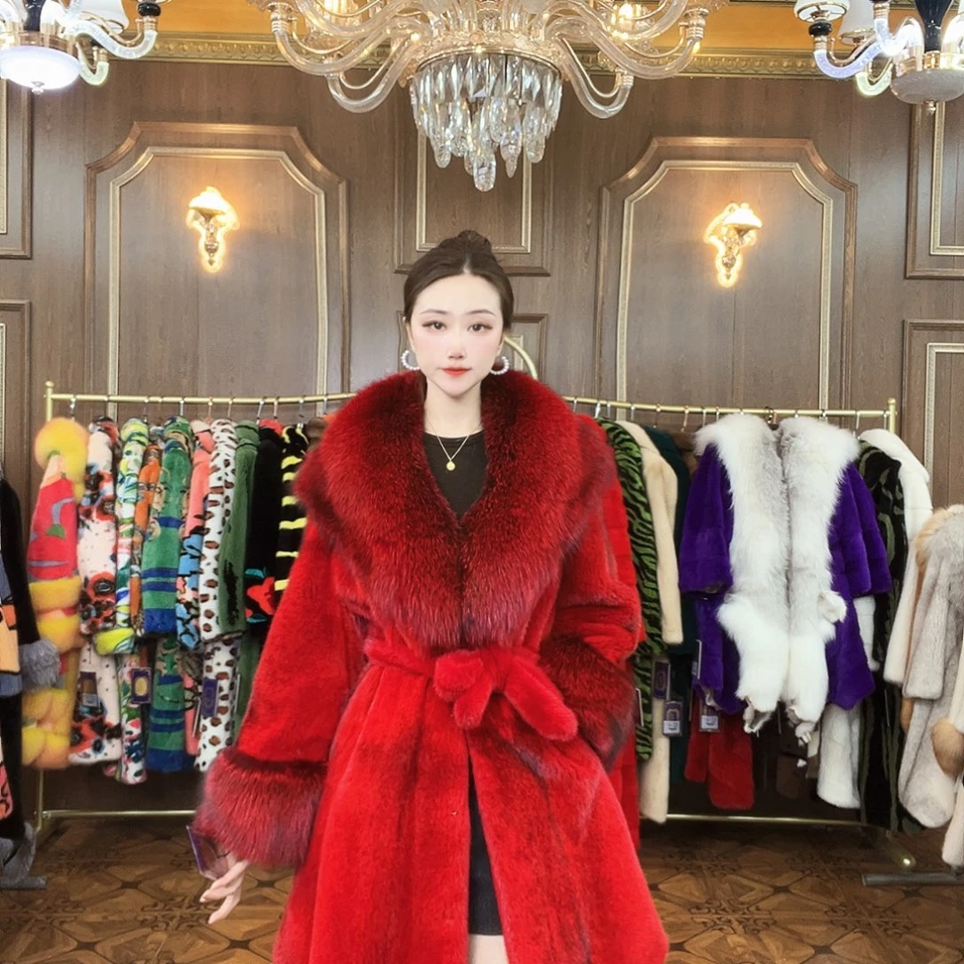 貂皮大衣时尚潮流