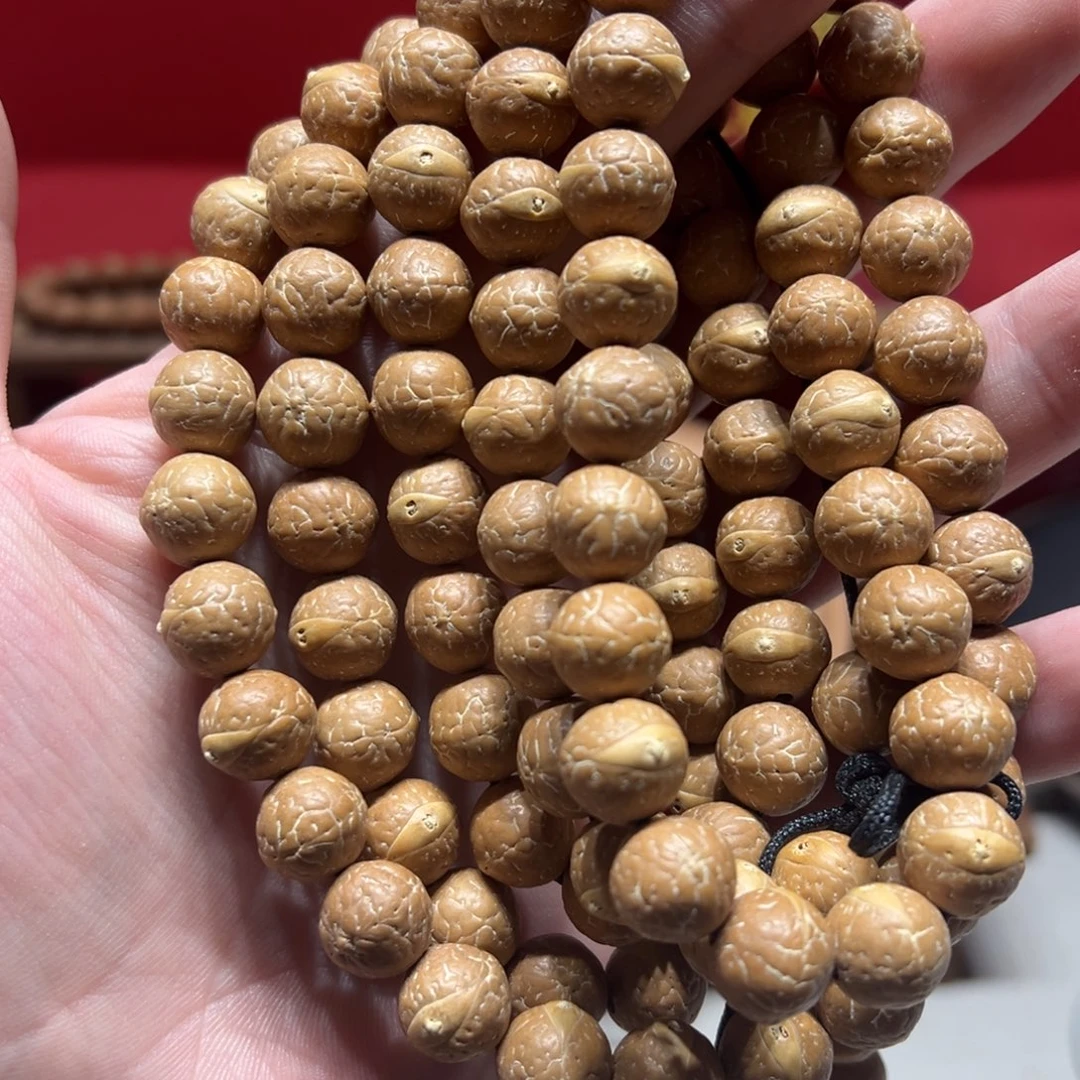 手串凤眼菩提11.5mm尼泊尔凤眼菩提108