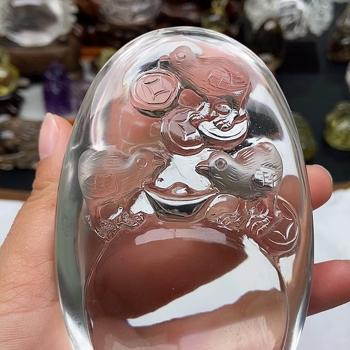 大型摆件（非配饰）未镶嵌水晶