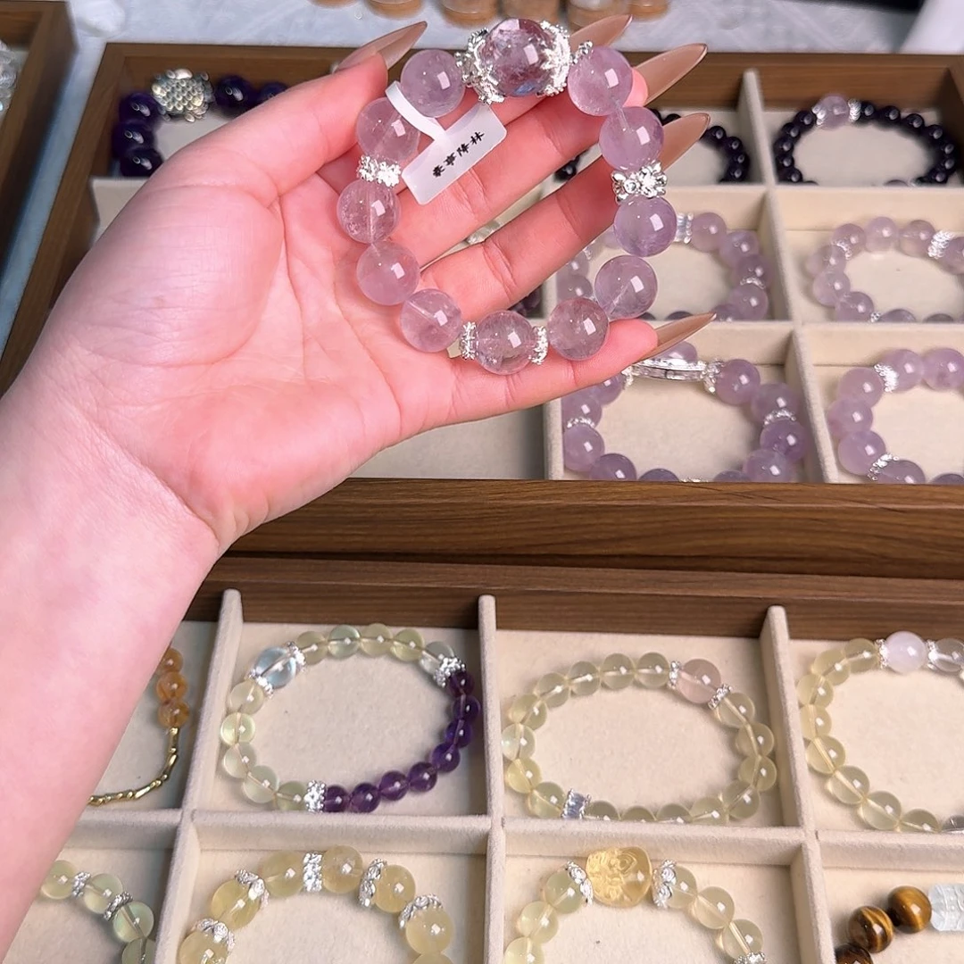 水晶手链未镶嵌薰衣草14