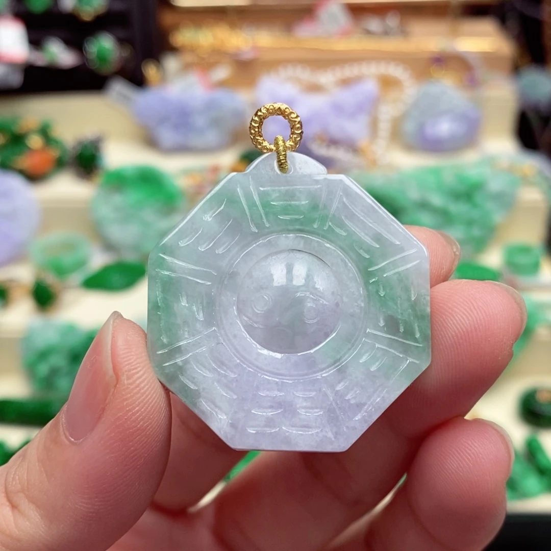 颈饰未镶嵌翡翠翡翠吊坠