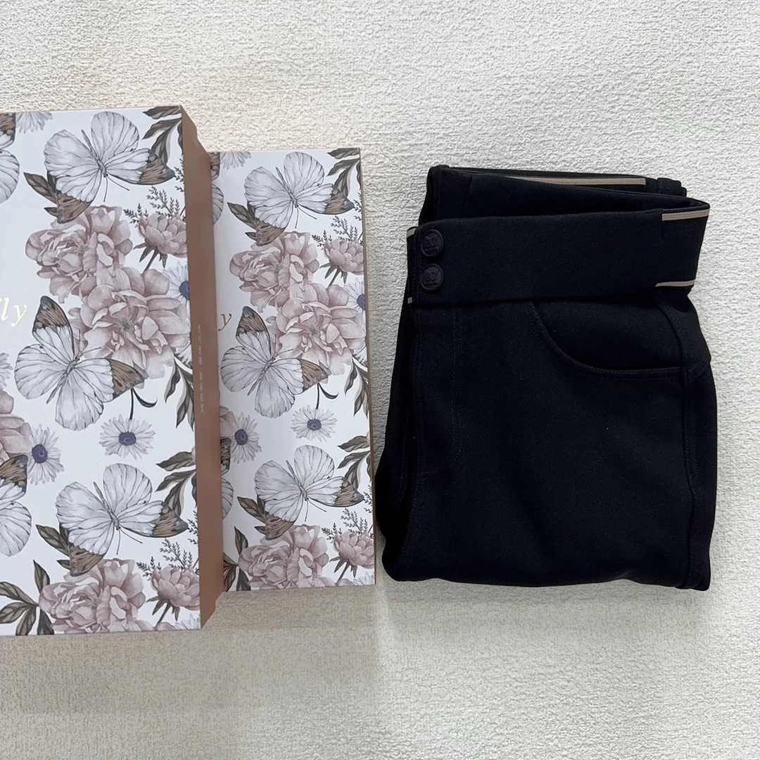 哝NONG-2025年秋冬新款企鹅小黑裤