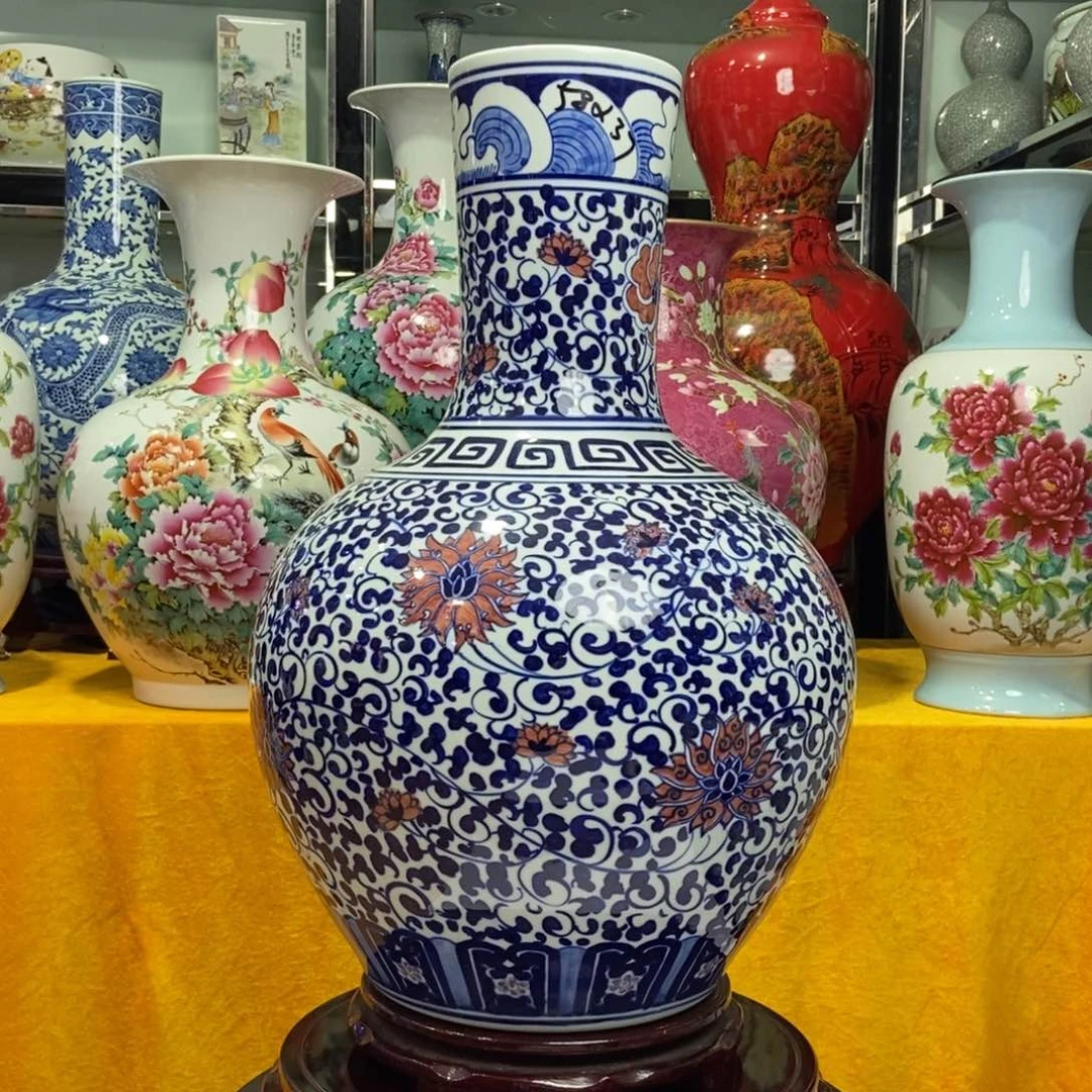 景德镇陶瓷花瓶摆件