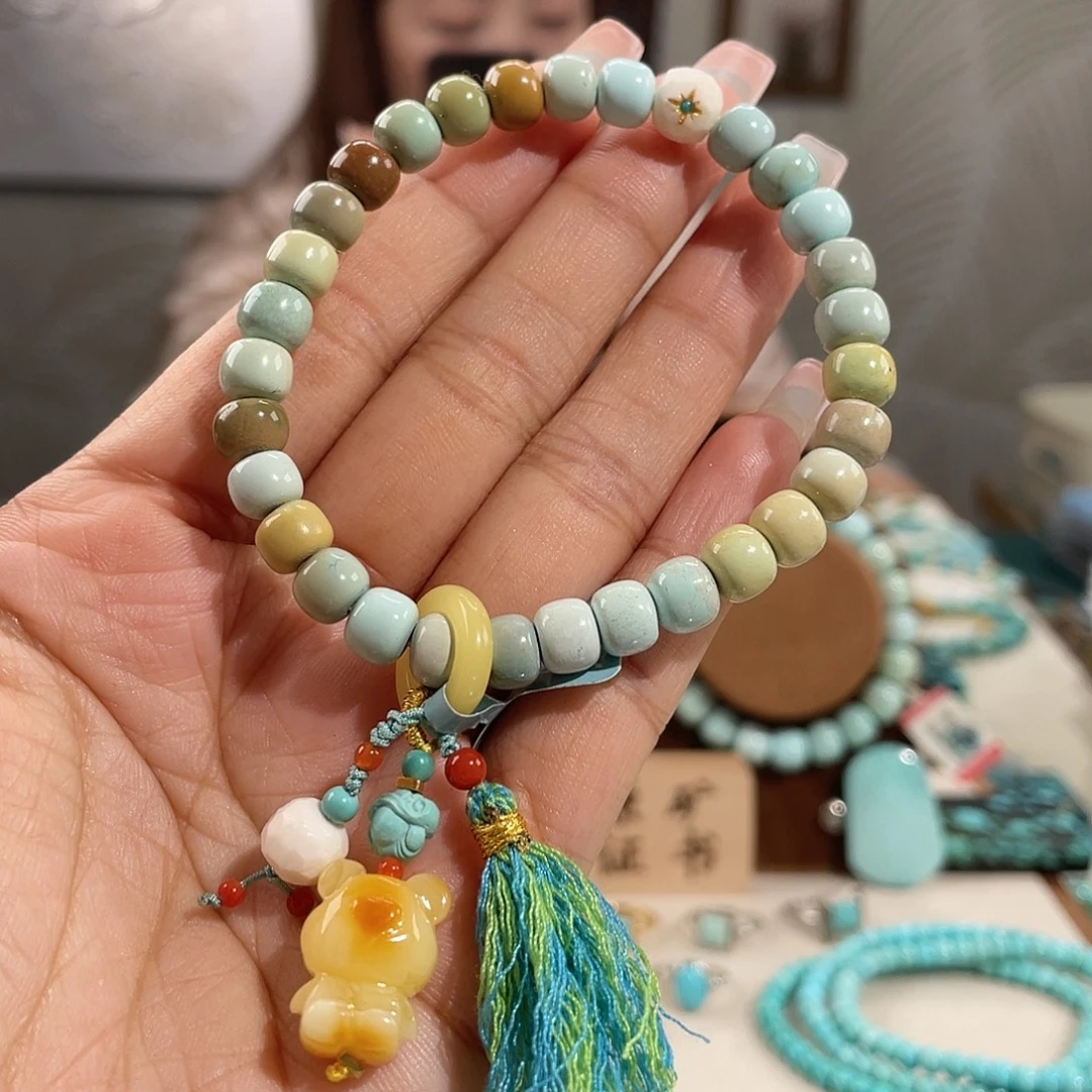 绿松石未镶嵌福利单圈