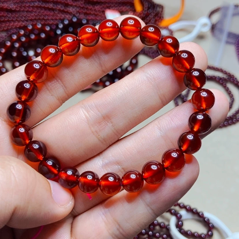 【闪购商品】未镶嵌手链石榴石