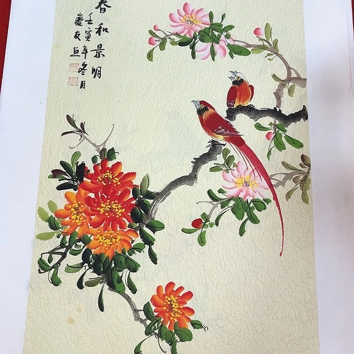 国画手绘国画作品