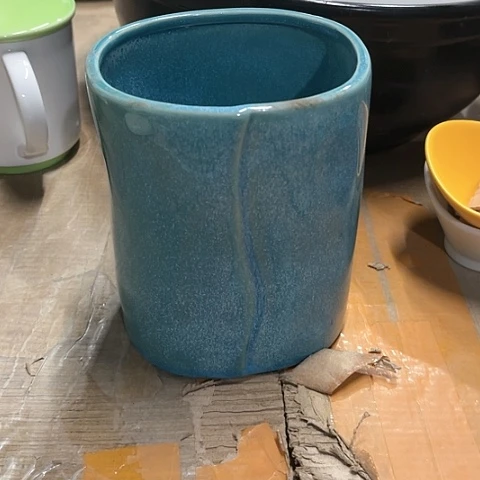 微瑕，不明火，口径10厘米，高度14，146