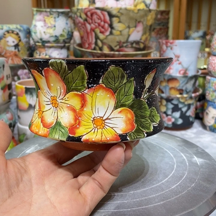 景德镇艺术手绘作品