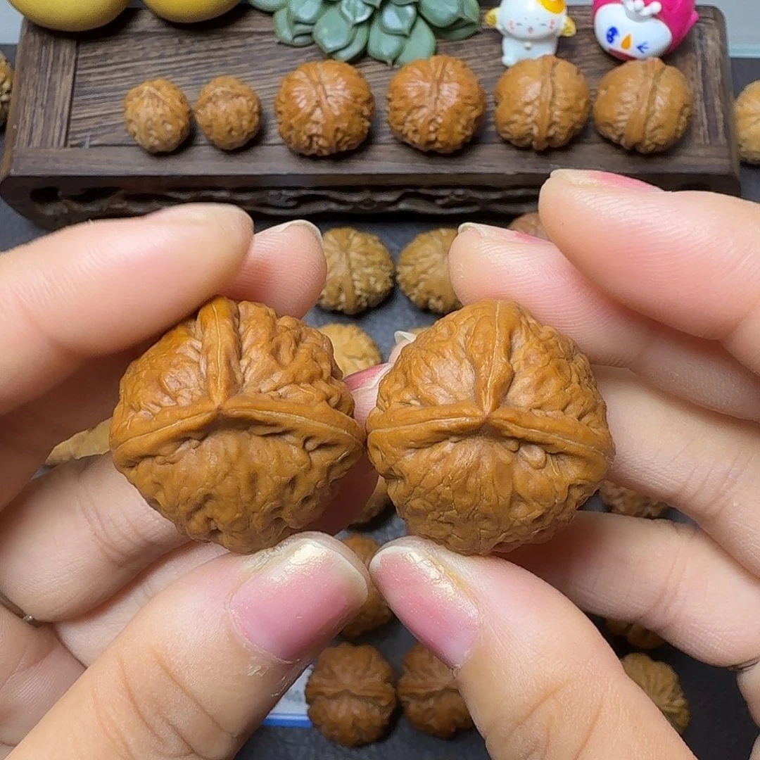 把件文玩核桃31尺全品三棱001