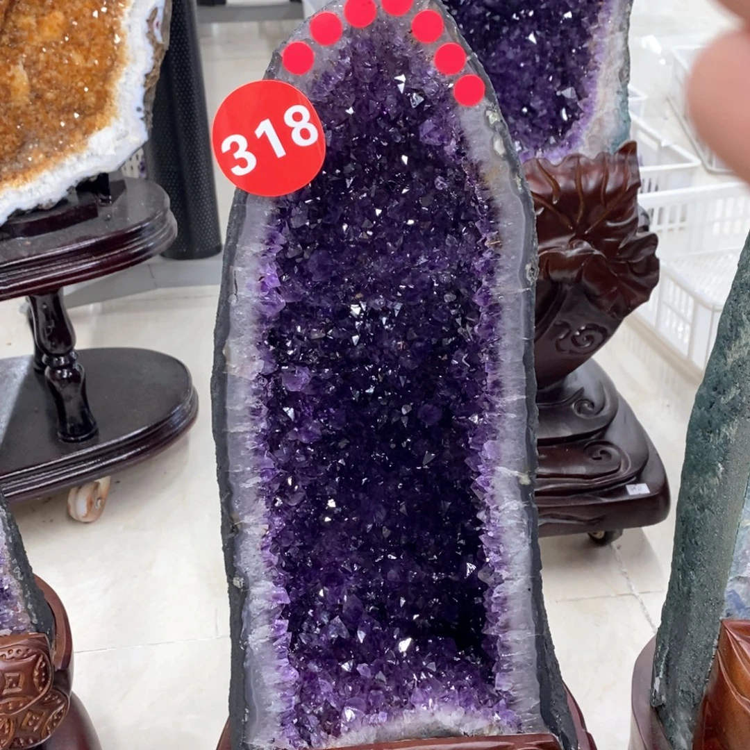 紫晶大型摆件（非配饰）未镶嵌