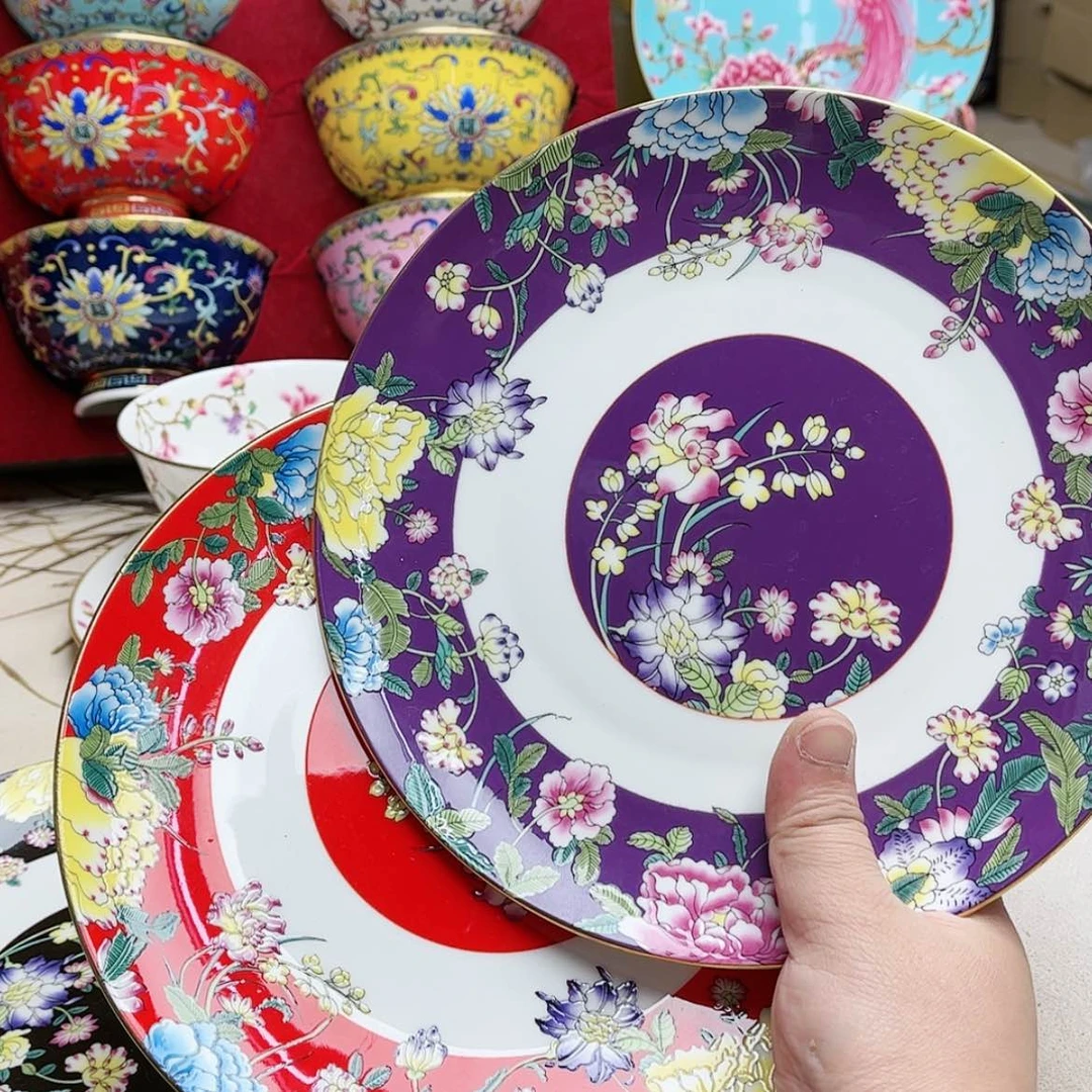 【闪购商品】珐琅8英寸2平混。。。。