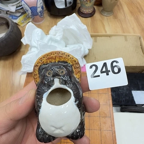 瓷片工艺品摆件瓷器摆件正能量