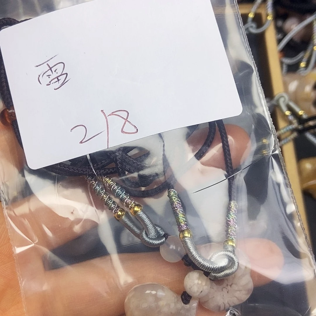 石英质玉颈饰未镶嵌雷