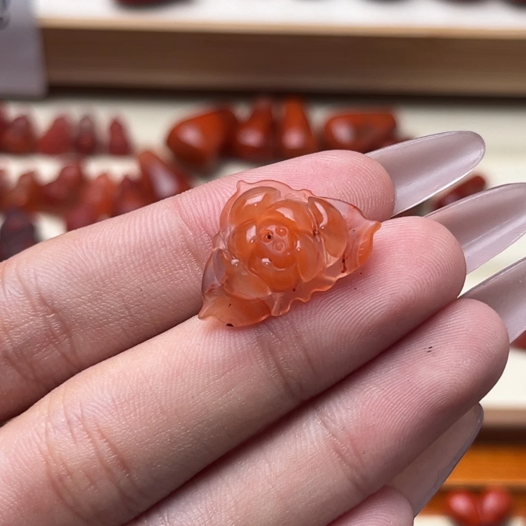 南红玛瑙未镶嵌南红开播福利13(打孔备注
