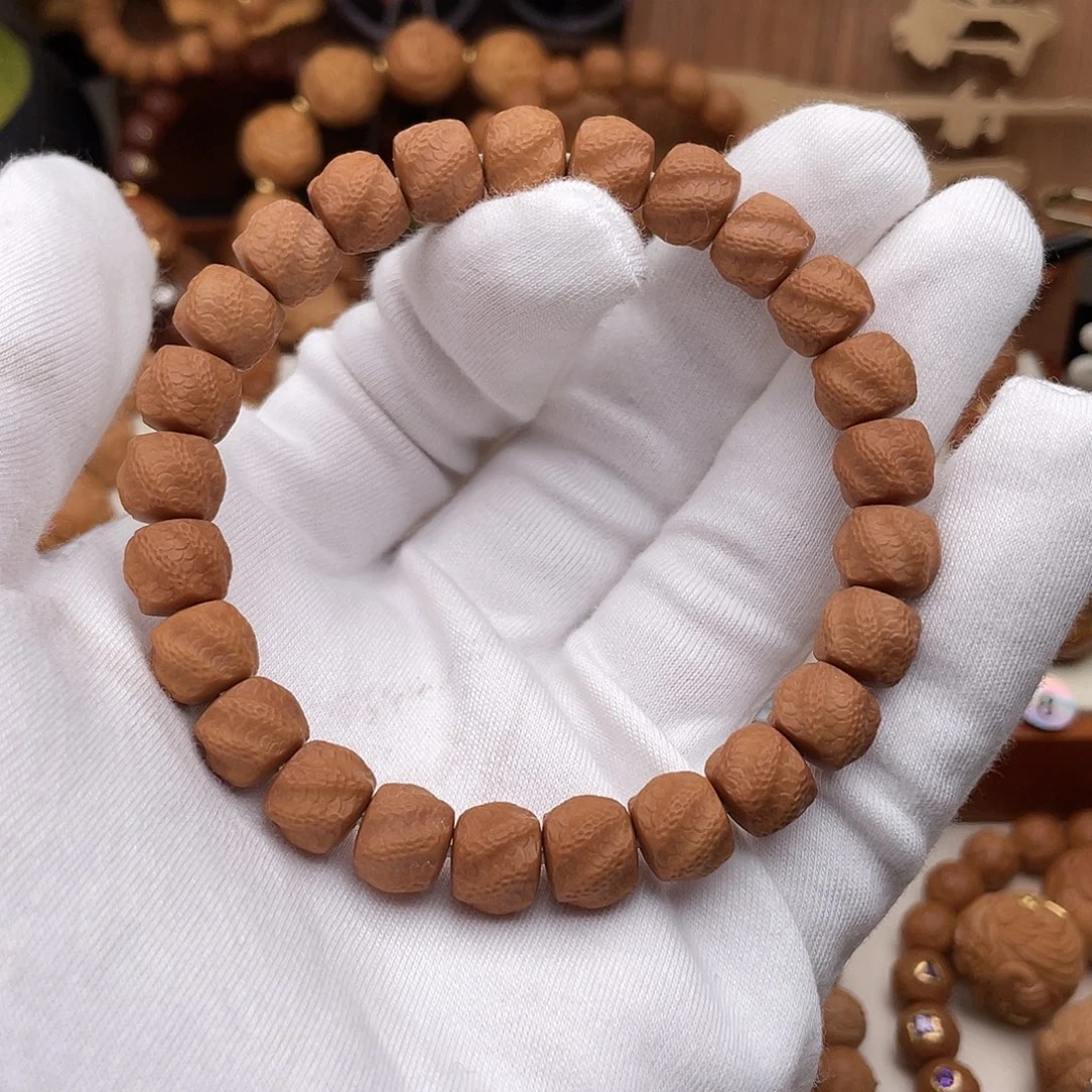 猴头核桃手串纯手工龙蛇无相