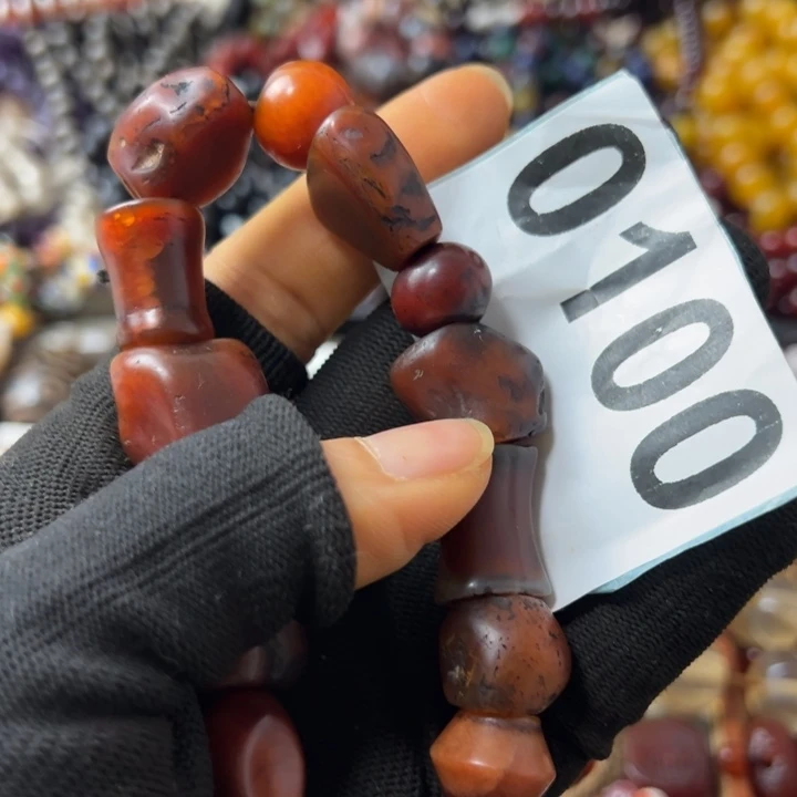 玛瑙/玉髓未镶嵌颈饰二*