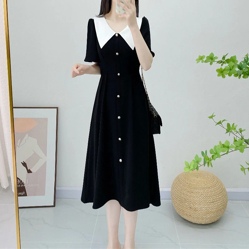 哥弟阿玛施正品哥弟阿玛施正P#洋气简约垂坠感中长裙