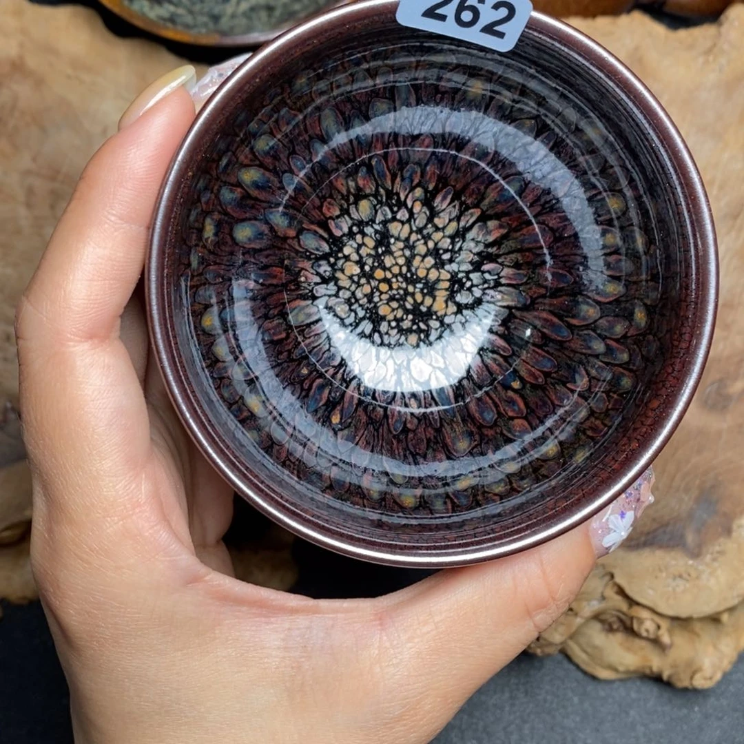 茶盏建窑建盏主人杯262