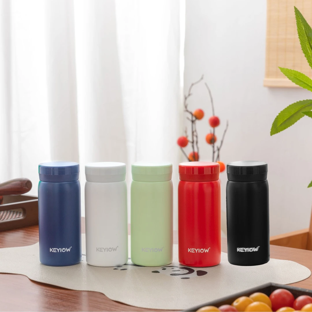 KEYIOW食品级不锈钢口袋保温杯