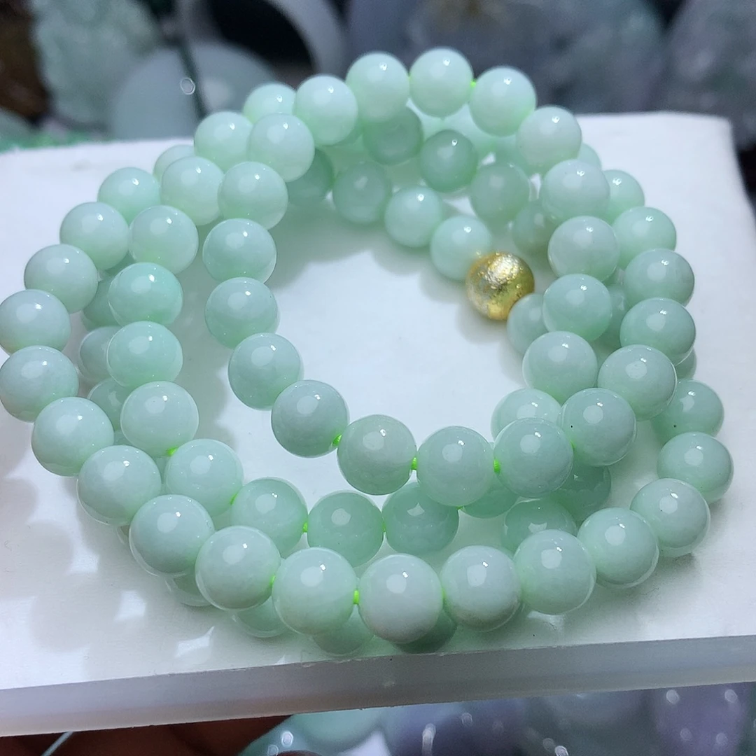 翡翠未镶嵌颈饰932