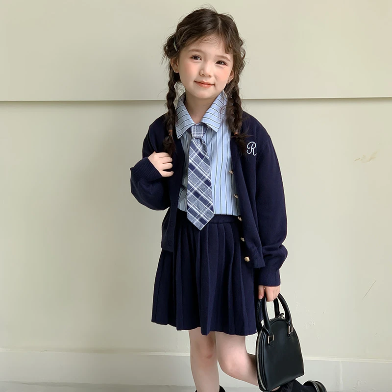 尤画女童秋季2025新款儿童套装68313