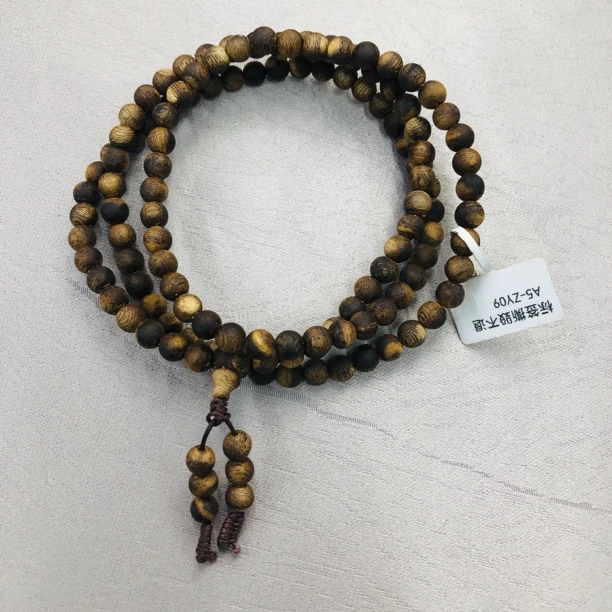 奇楠沉香6mm虎斑奇圆多多样性发一