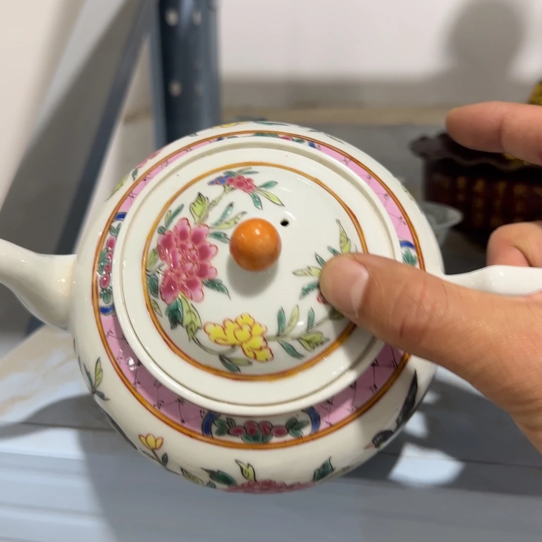 手绘瓷器，全部处理