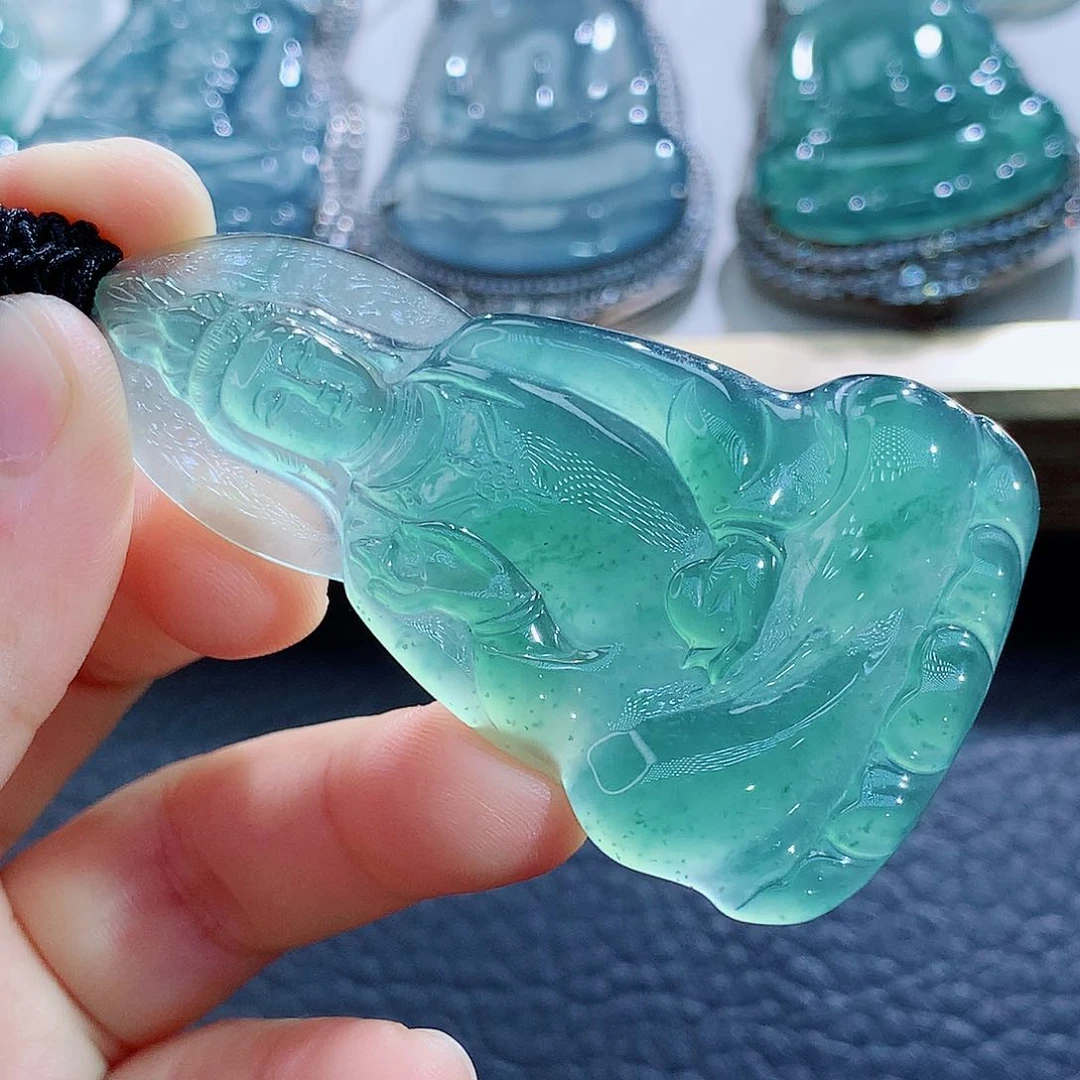 未镶嵌挂件翡翠翡翠