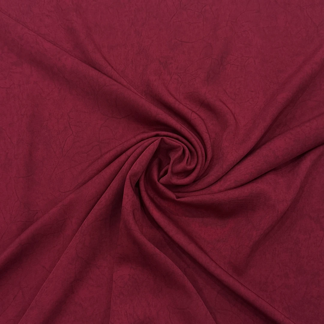 德惠韩香 鎏金基底纹面料 酒红纹（拍两米包邮）