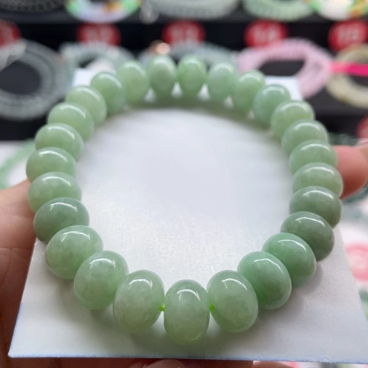 未镶嵌手链翡翠卡10.7