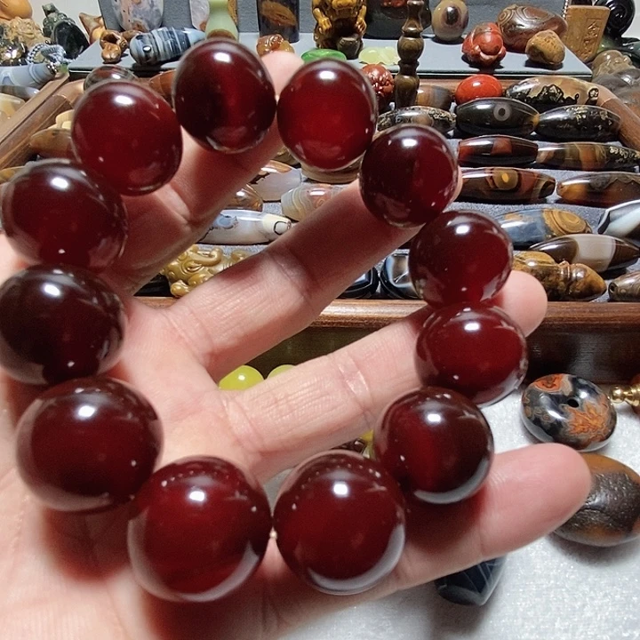 玛瑙/玉髓合金颈饰