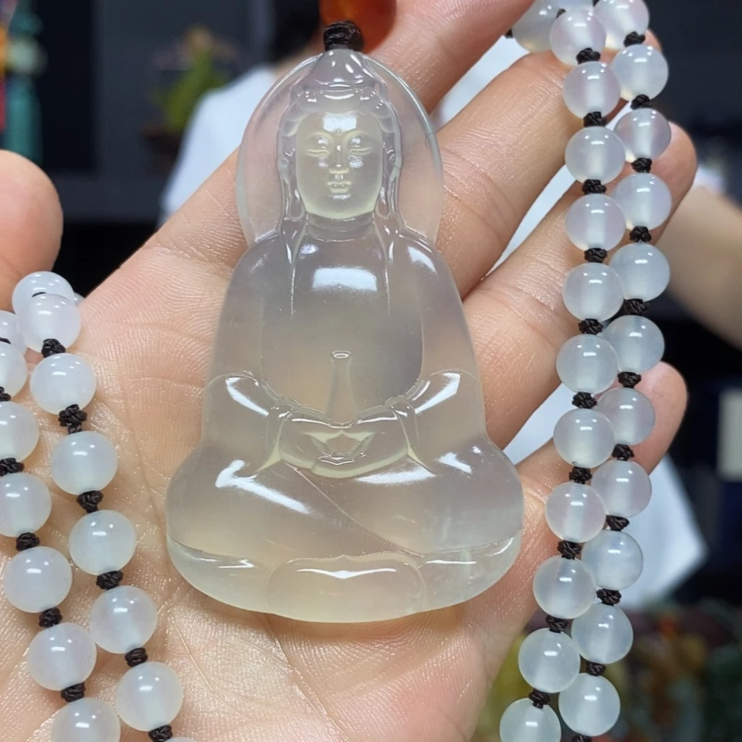 未镶嵌岫玉挂件吊坠