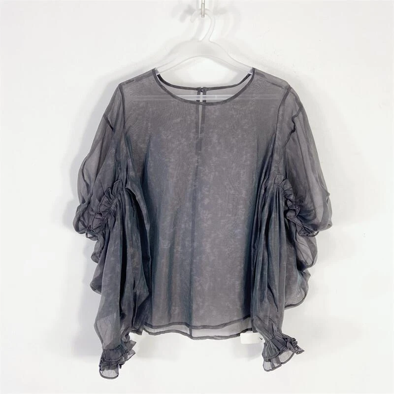 【77衣橱】EM4103精品秋冬女装上衣长袖气质轻奢【红人上新】