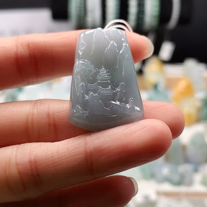 吊坠(不含链)未镶嵌翡翠