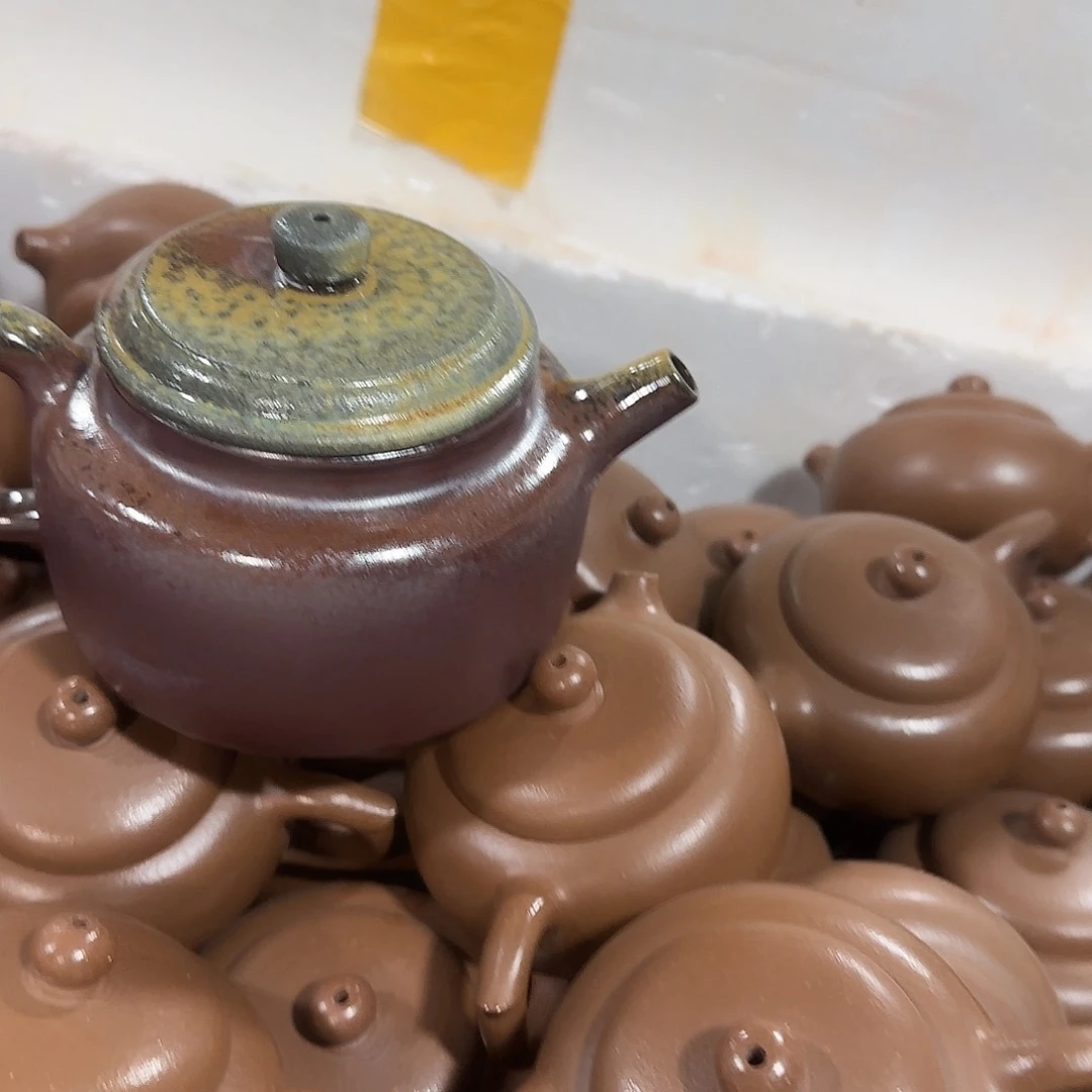 茶壶紫砂民间手艺人全手工制作