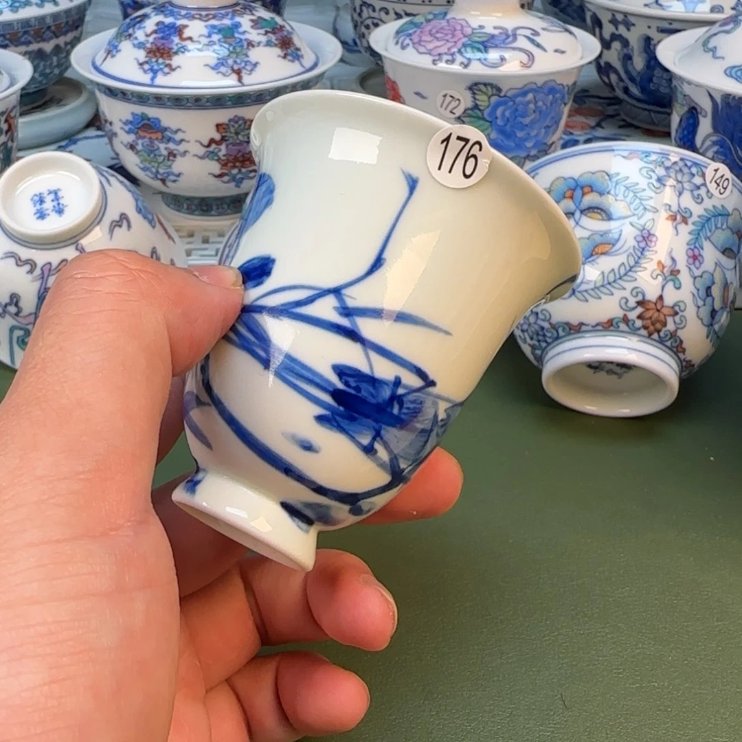 彦祖纯手工手绘茶具176