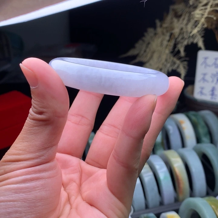 翡翠未镶嵌手镯手镯54-55-56