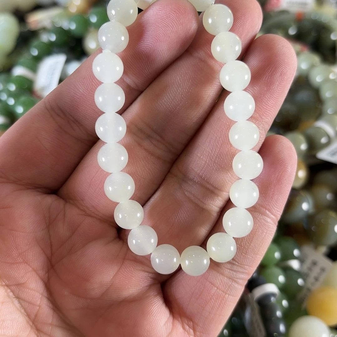 和田玉手链未镶嵌W178