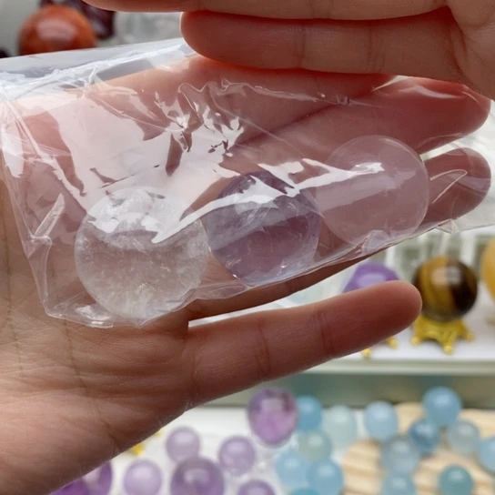 紫晶珠宝半成品未镶嵌水晶6号