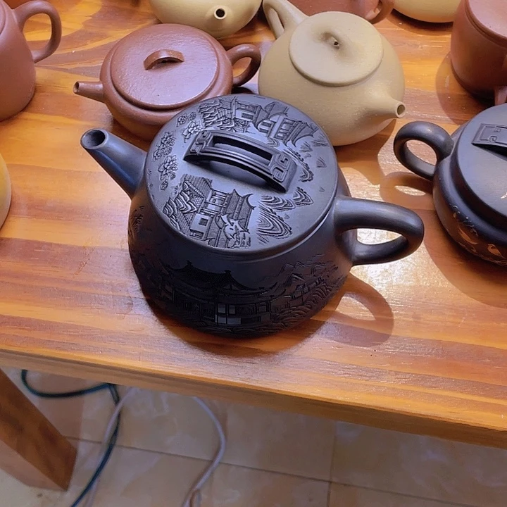 茶壶紫砂正品一把