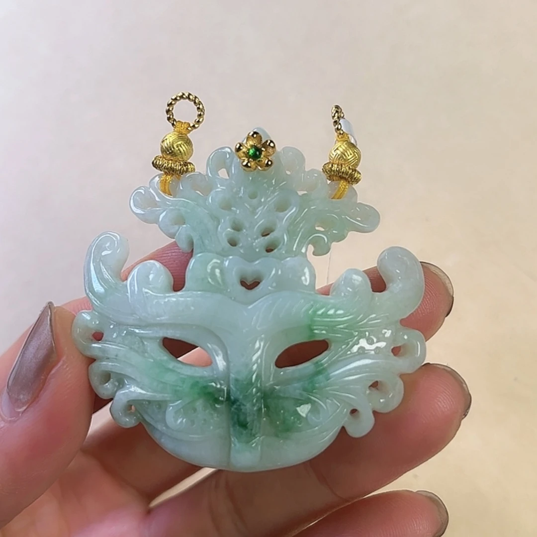 【闪购商品】翡翠颈饰未镶嵌挂件
