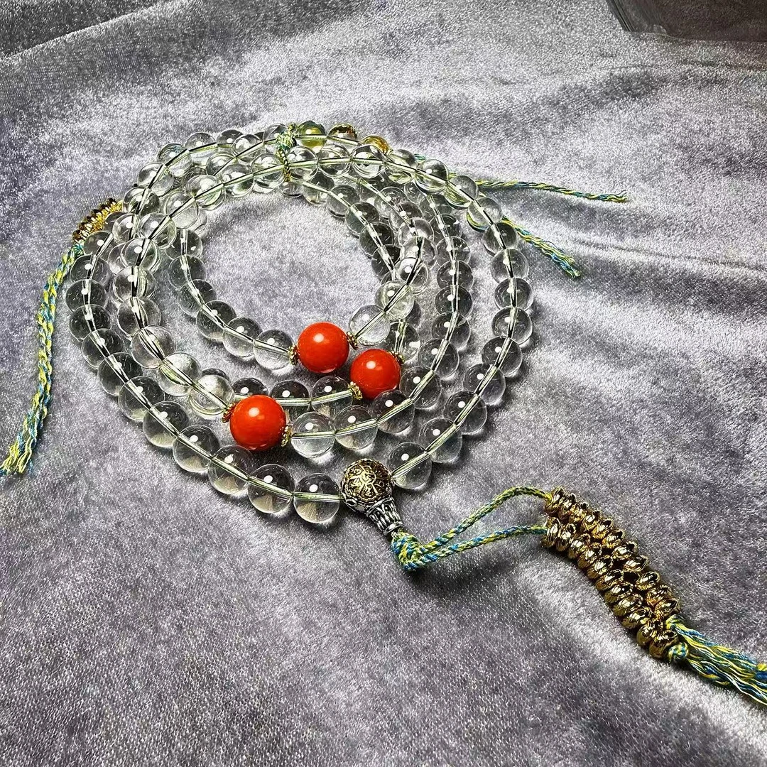 非金属玻璃吊坠 YS737 白色玻璃圆球项坠